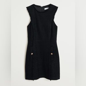 Mango Monza tweed dress